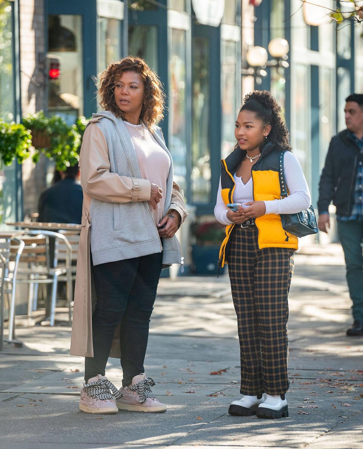 The Equalizer 's Laya DeLeon Hayes Calls TV Mom Queen Latifah a