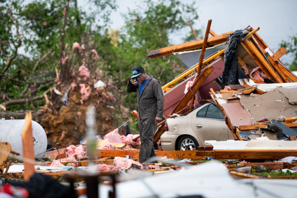 At Least 19 Dead As Severe Storms Spawn Tornados In Southern U.S. (Sean Rayford / Getty Images)