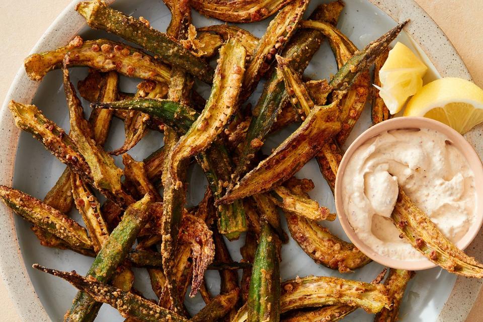 Air Fryer Okra