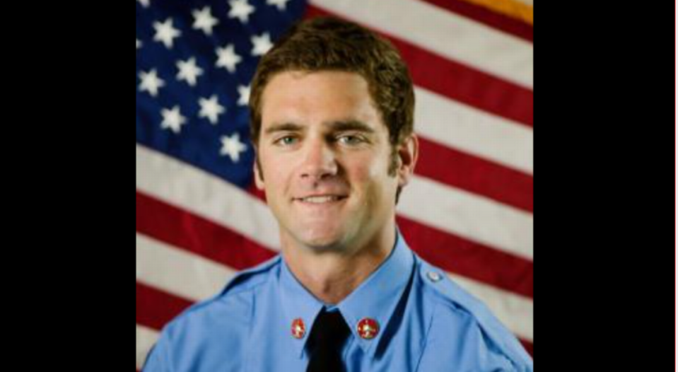 Firefighter/paramedic Andrew Williams