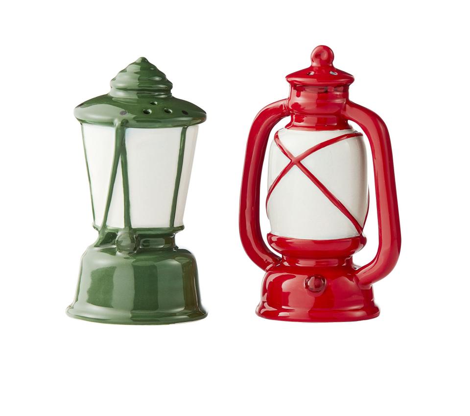 3) Camping Lantern Salt-and-Pepper Shaker Set