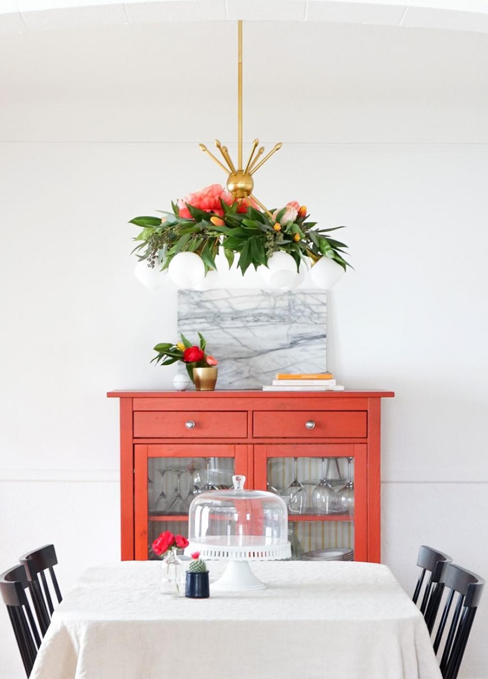 Floral Chandelier Garland