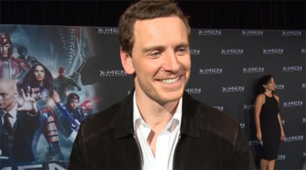 Michael Fassbender at the X-Men screening in Sydney. Photo: Yahoo7