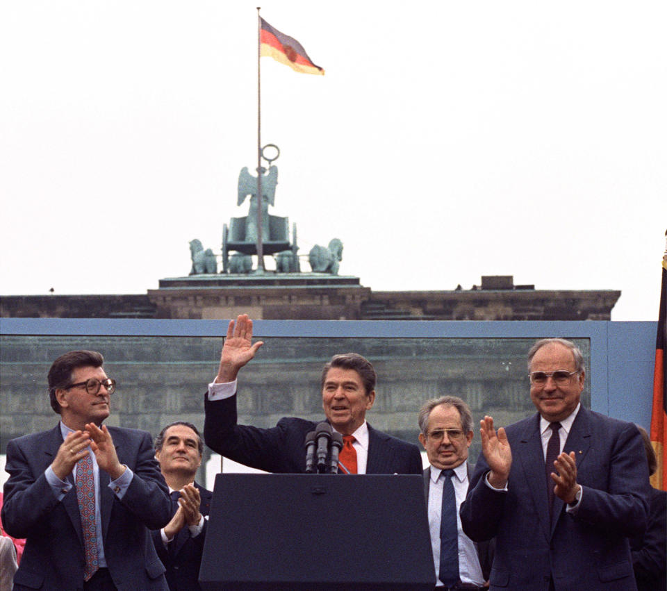 Ronald Reagans Rede vor dem Brandenburger Tor