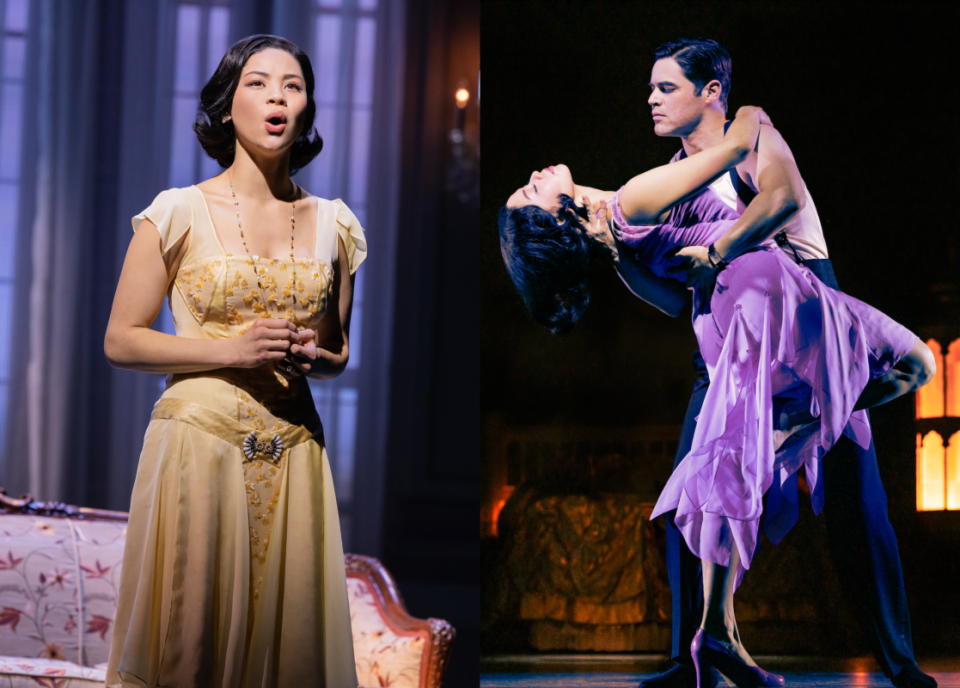 <em>Eva Noblezada as Daisy Buchanan in "The Great Gatsby" on Broadway.</em><p>Photos: Matthew Murphy and Evan Zimmerman/Courtesy of The Great Gatsby</p>