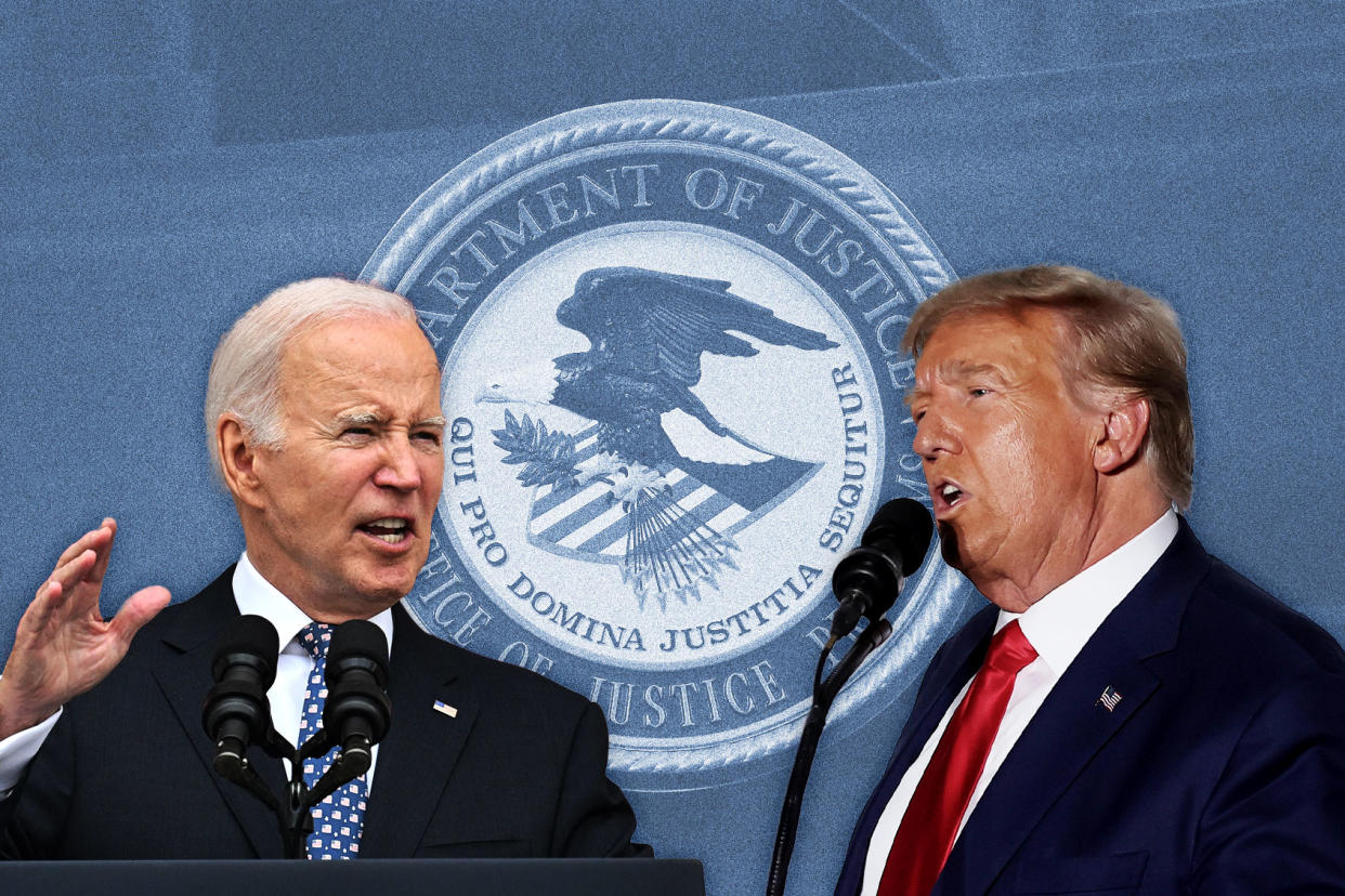 Joe Biden; Donald Trump Photo illustration by Salon/Getty Images