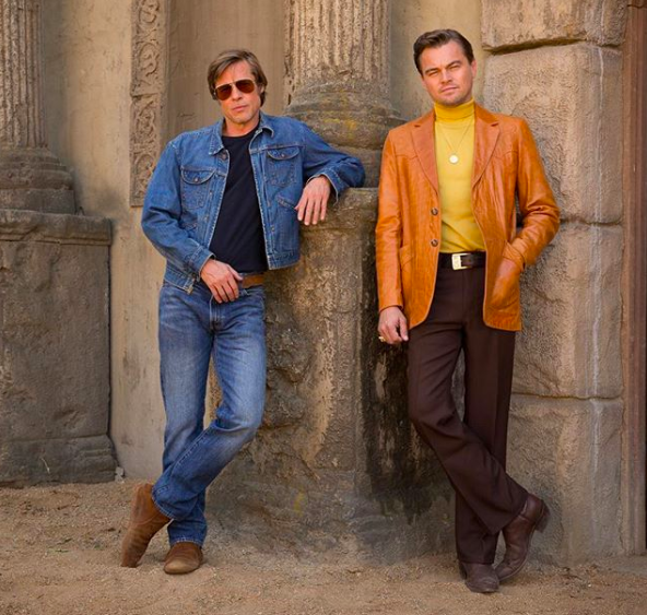 Brad Pitt and Leonardo DiCaprio star in Once Upon a Time in Hollywood