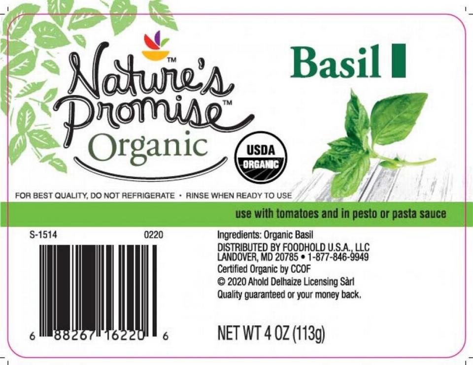 Nature’s Promise Organic Basil