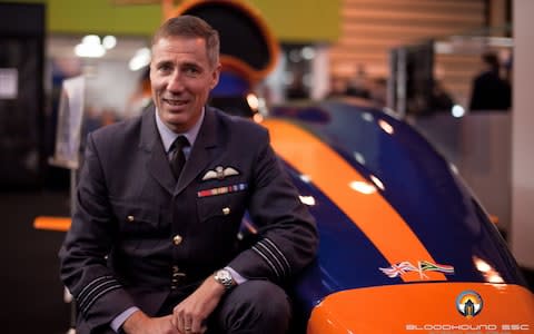 Wing Commander Andy Green - Bloodhound driver