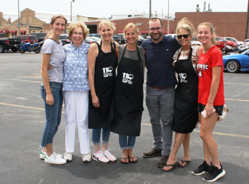 Members of the Schwartz family, which owns Wisconsin Aluminum Foundry in Manitowoc, across three generations.