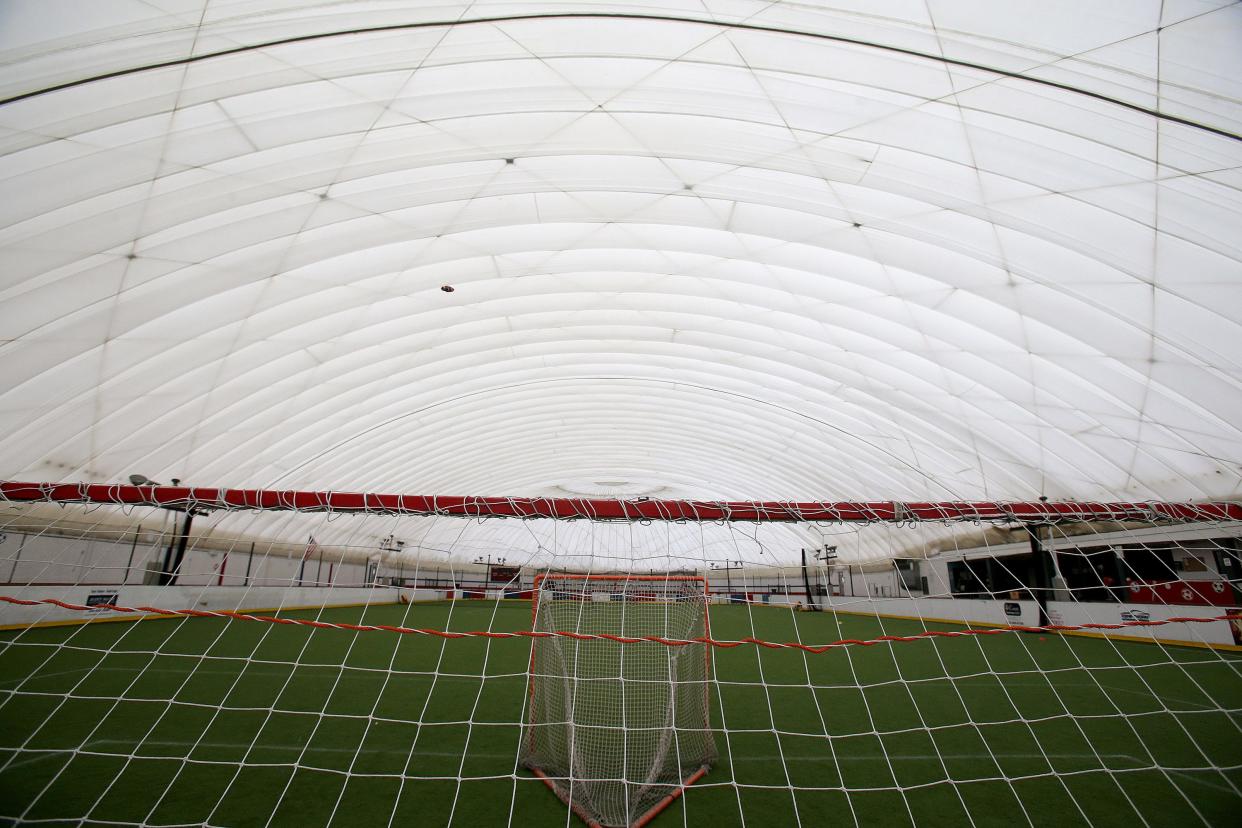 The SportDome, a recreational sports complex in Jackson Township since 1993, will be auctioned on Aug. 25. All activities have been shifted to the Hall of Fame Village in Canton.
