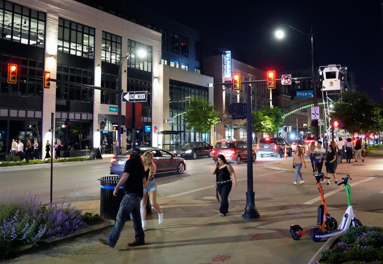 In the wake of recent gun violence, Columbus police had an increased presence in cruisers, on bicycles and on foot in the Short North last month, including on May 19.