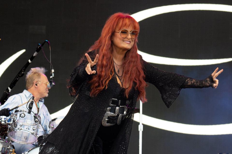 Wynonna Judd performs April 16 during the Two Step Inn festival at San Gabriel Park. Her set was one of the most powerful we saw in Georgetown over the weekend.