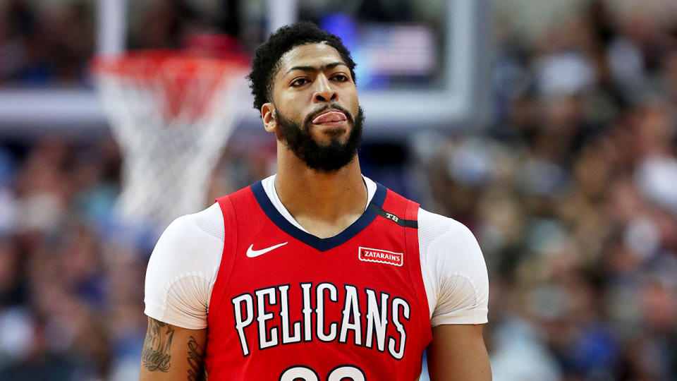 Anthony Davis appears to have got his blockbuster move to Los Angeles. Pic: Getty