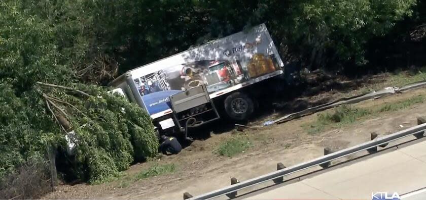 A worker was killed on the 71 Freeway in San Bernardino County Monday morning. The worker, whose identity has not been released, was killed on the northbound freeway near South Euclid Avenue, just north of the Butterfield Ranch area of Chino, according to the California Highway Patrol.