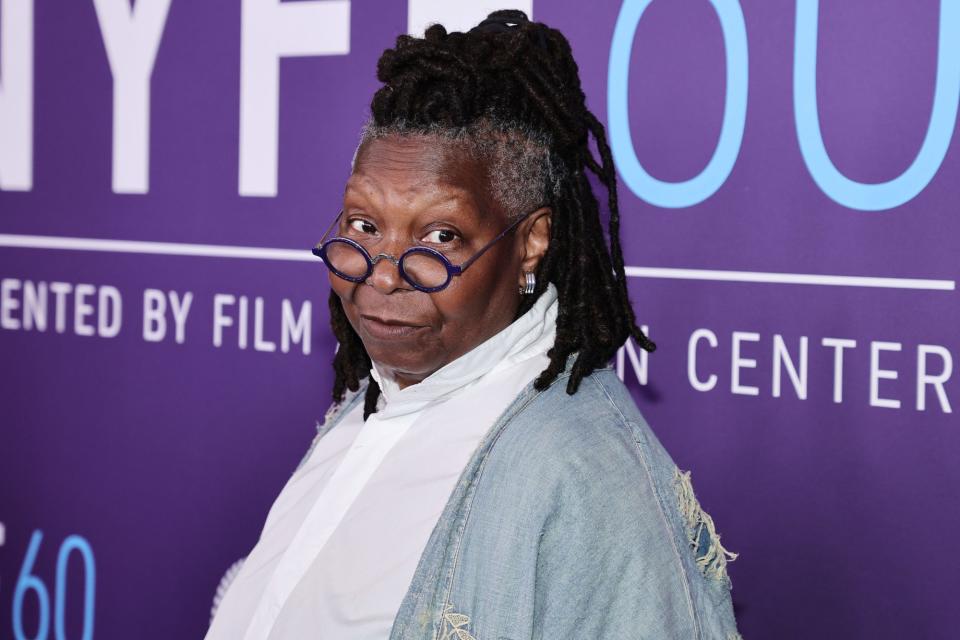 <p>Whoopi Goldberg attends the premiere of <em>Till</em> during the 60th New York Film Festival at the Lincoln Center's Alice Tully Hall on Oct. 1 in New York City.</p>