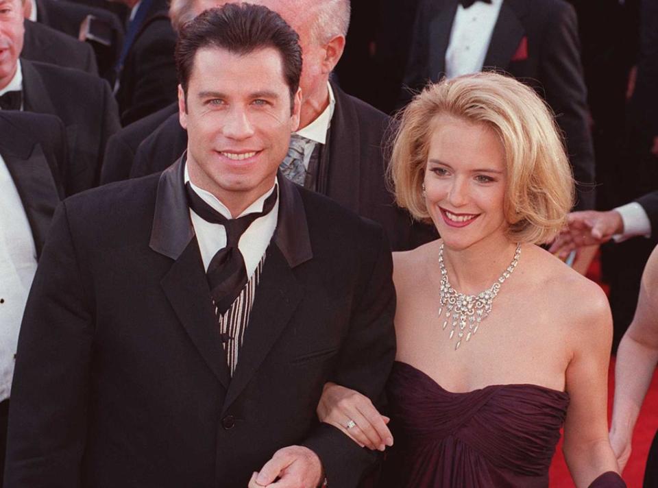 John Travolta, Kelly Preston - Oscars 1995