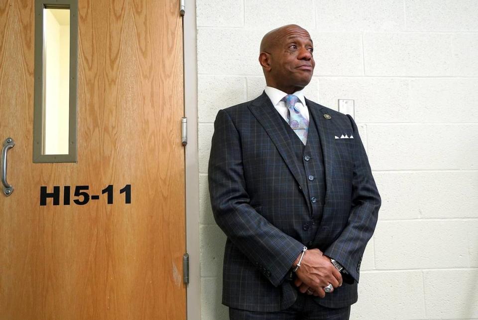 Mecklenburg County Sheriff Garry McFadden has 30 days to submit a plan to fix staffing and safety concerns at the uptown detention center raised in a final state report dated Feb. 9, 2022.