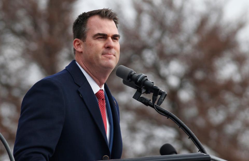 Oklahoma Governor Kevin Stitt was one official to voice their disdain (Copyright 2019 The Associated Press. All rights reserved.)