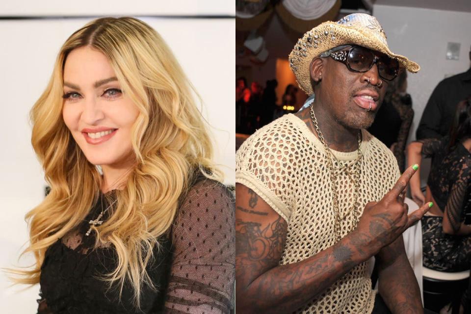 Madonna und Dennis Rodman