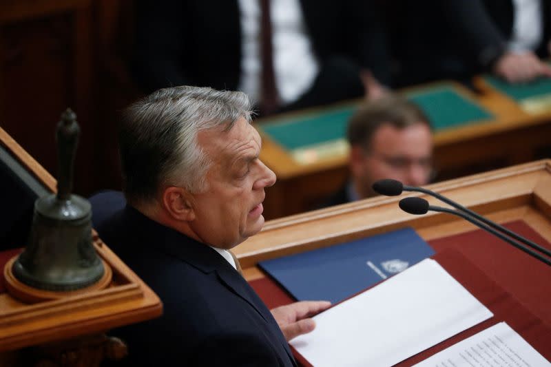 Hungary's parliament convenes for autumn session, in Budapest