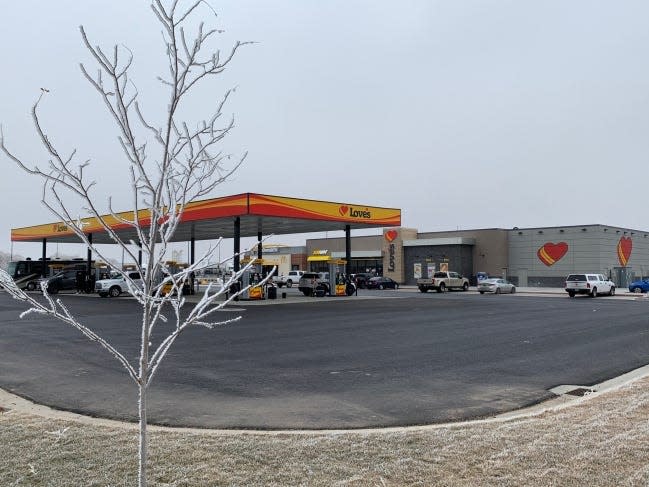 The Love's Travel Stop in Bliss, Idaho, which opened last year is the chain's biggest one ever at 21,000 square feet.