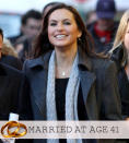 <div class="caption-credit"> Photo by: PCN</div><div class="caption-title">Mariska Hargitay</div>Mariska married actor Peter Hermann on August 28, 2004. They met on set! <br> <i><b><a rel="nofollow noopener" href="http://www.babble.com/entertainment/13-celebrities-over-40-who-got-married/?cmp=ELP|bbl|lp|YahooShine|Main||041613||13CelebritiesOver40WhoGotMarried|famE|||" target="_blank" data-ylk="slk:For 6 more celebrities who got married after 40, visit Babble!;elm:context_link;itc:0;sec:content-canvas" class="link ">For 6 more celebrities who got married after 40, visit Babble!</a></b></i> <br>