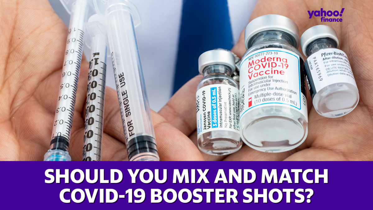 COVID19 booster shot Should you mix and match?