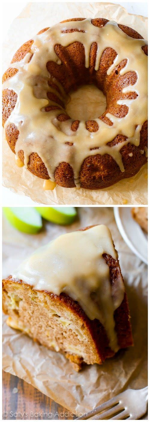 Glazed Apple Bundt Cake