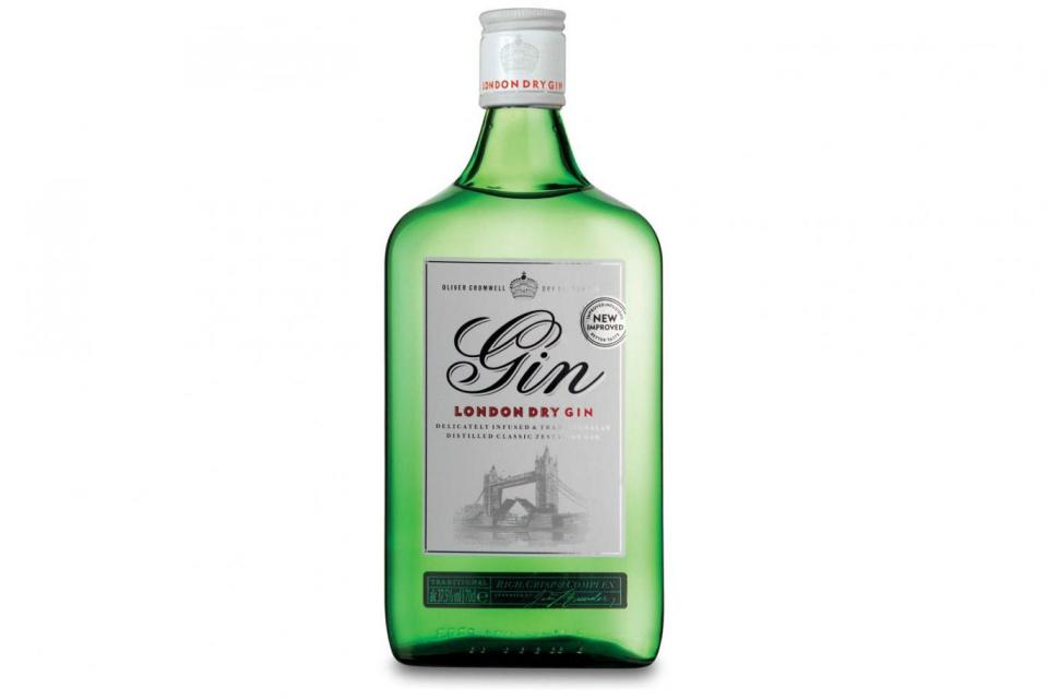 The budget gin can be bought in stores for under £10