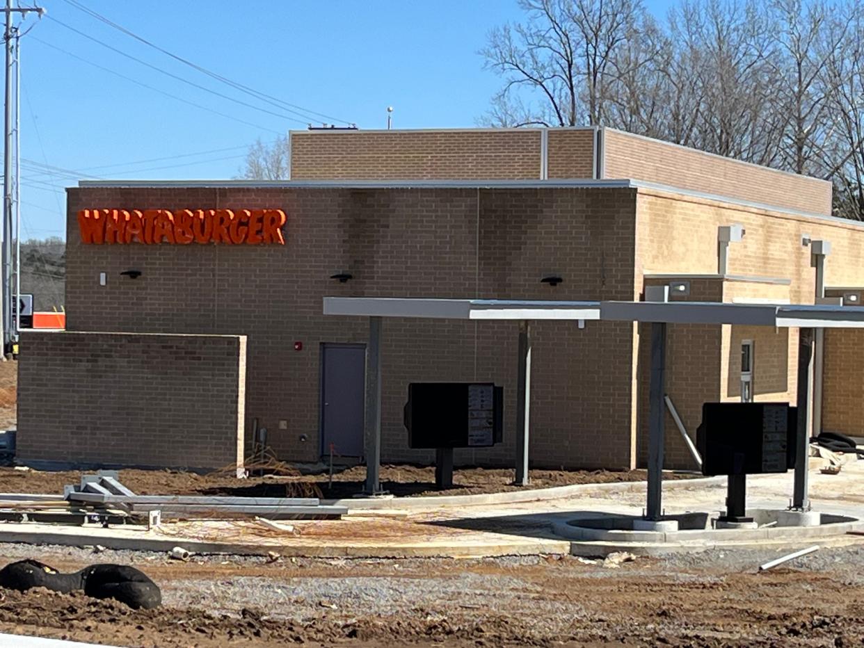 The Whataburger under construction on North Mt. Juliet and Lebanon roads in Mt. Juliet.