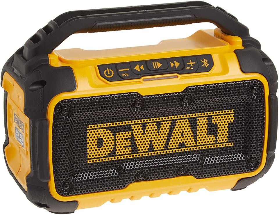 DEWALT 20V MAX Bluetooth Speaker for Jobsite