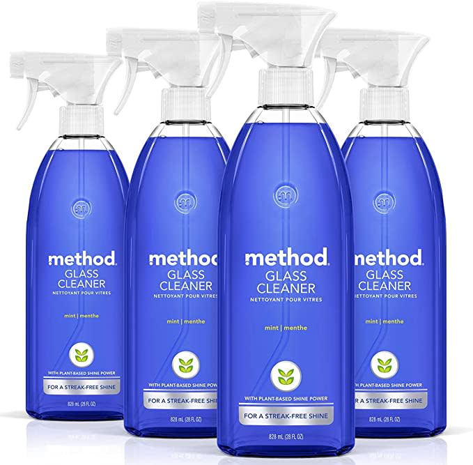 plant-based cleaners method glass cleaner