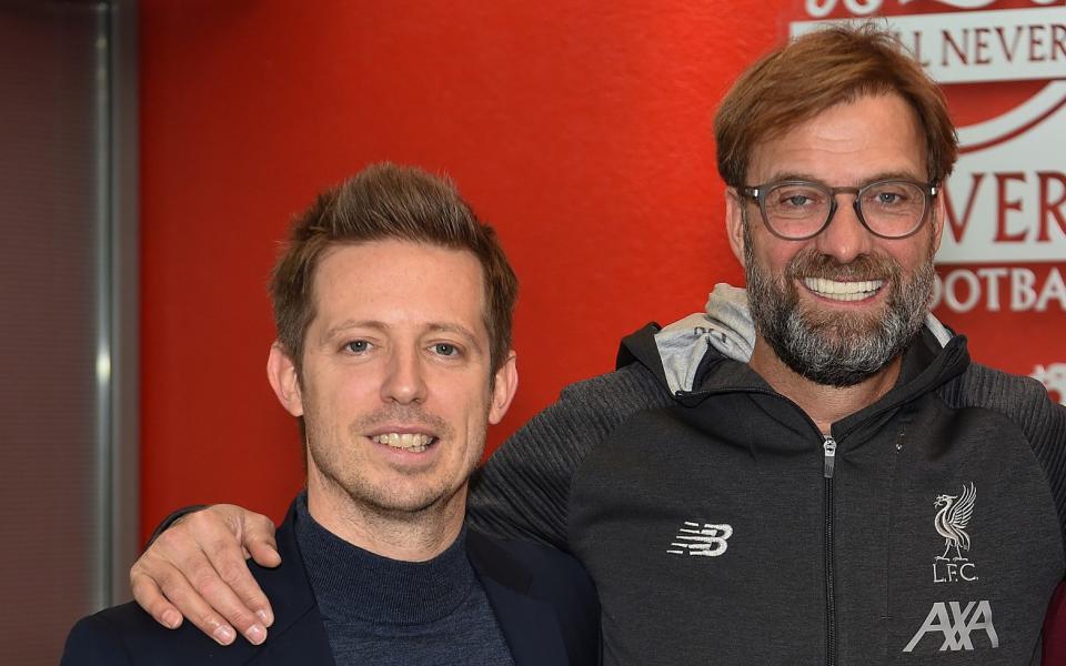 Edwards and Klopp in 2019