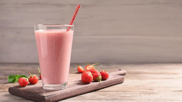 Milk in Glass Bottles NY, Strawberry Milk