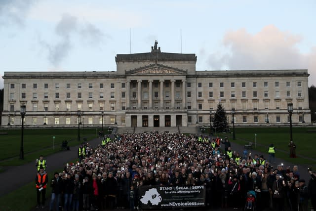 Northern Ireland abortion laws demonstration