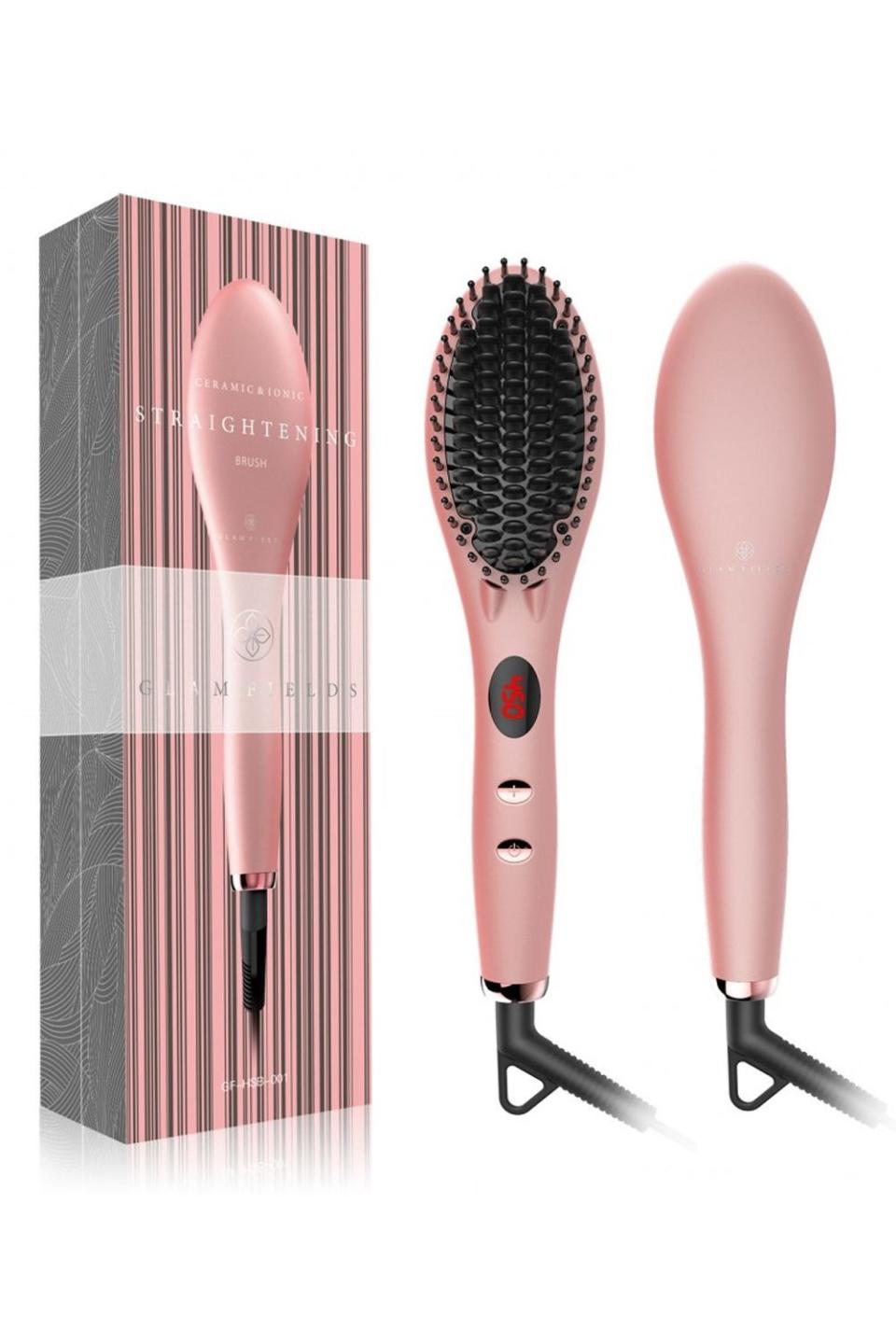 4) Glamfields Straightening Brush