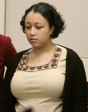 Cyntoia Brown during closing arguments in her trial in Nashville