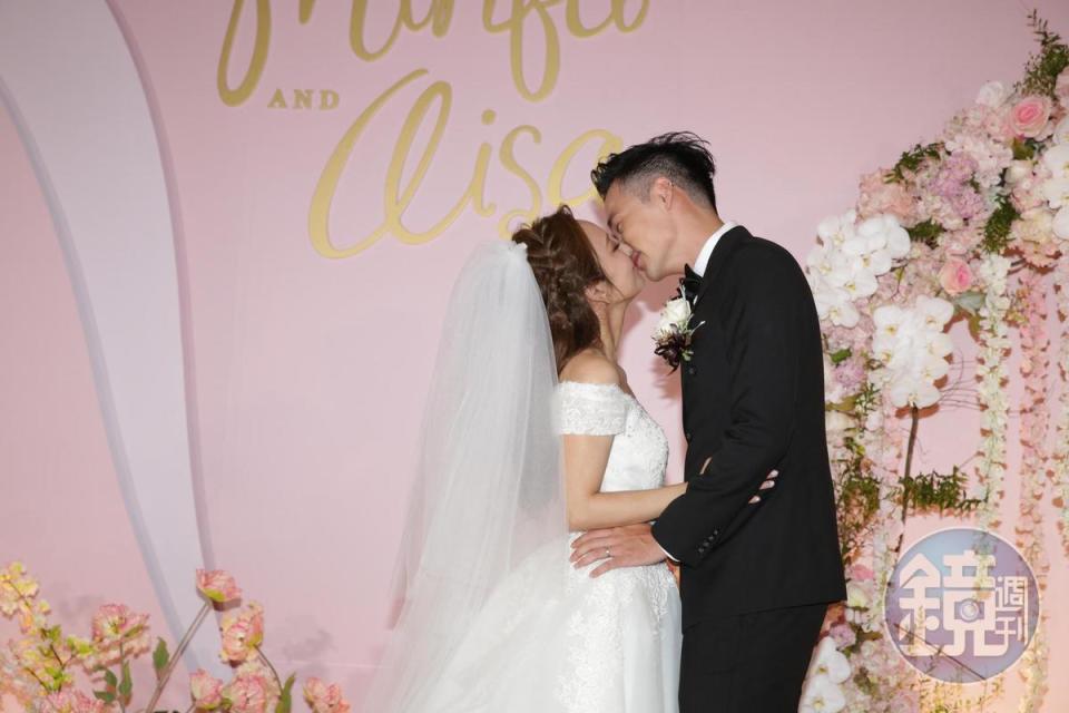 愛紗與周洺甫2016年結婚，當時兩人愛得甜蜜羨煞眾人，沒想到仍是離婚收場。（攝影組）