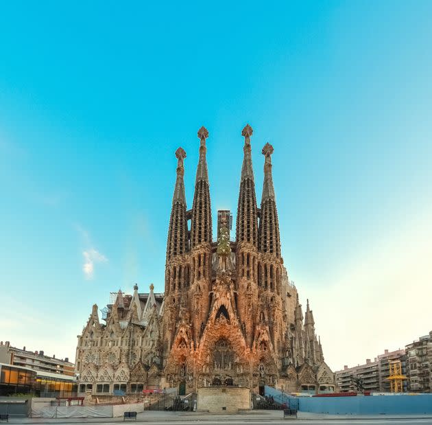 La Sagrada Familia de Barcelona. (Photo: Getty Images)