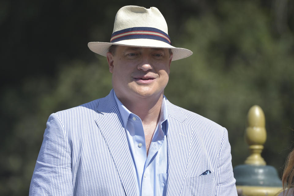 Brendan Fraser en el Festival Internacional de Cine de Venecia 2022 (Photo by Rocco Spaziani/Archivio Spaziani/Mondadori Portfolio via Getty Images)