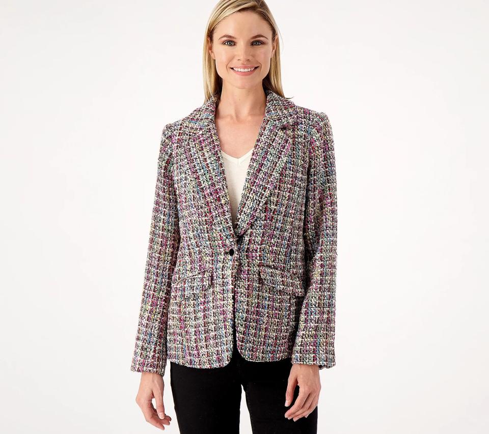 tweed blazer