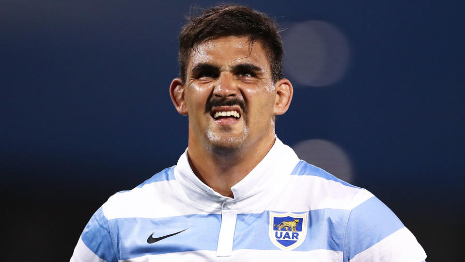 Pictured here, Argentina forward Pablo Matera during a Test match for Los Pumas.