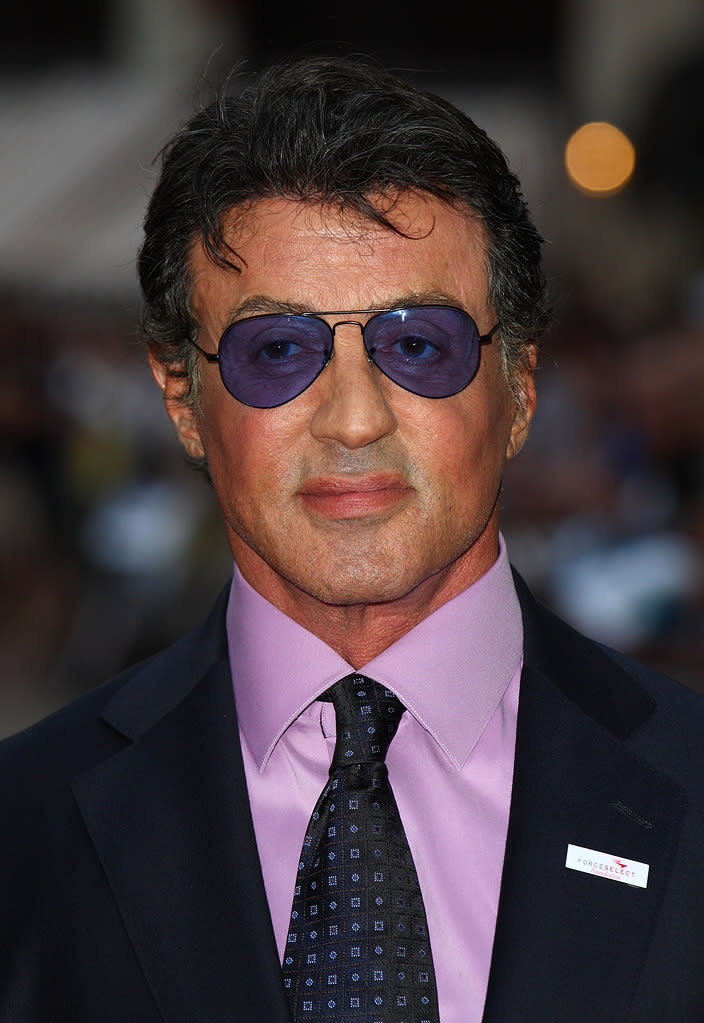 The Expendables UK Premiere 2010 Sylvester Stallone