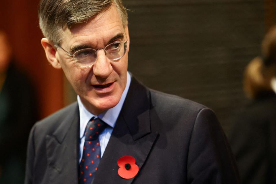 The Covid Inquiry must question if the virus was man-made, Jacob Rees-Mogg said (POOL/AFP via Getty Images)