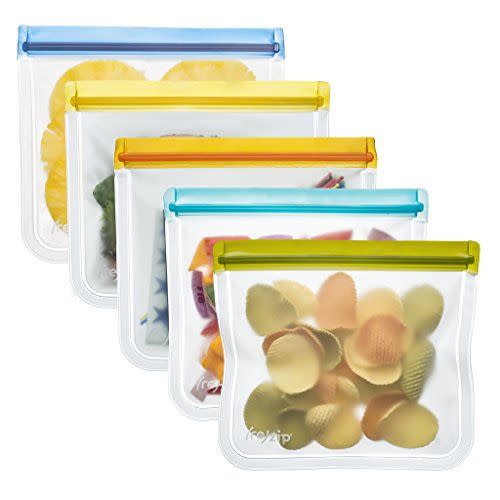2) Lay-Flat Lunch Bags Set