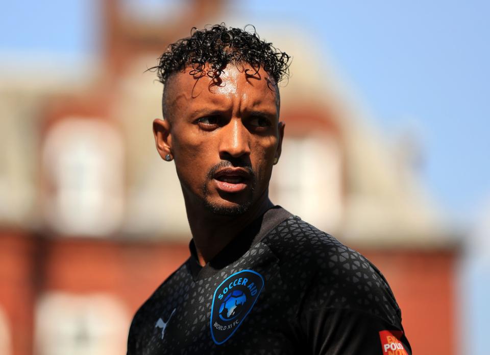 Nani during a training session at Champneys Tring (PA)