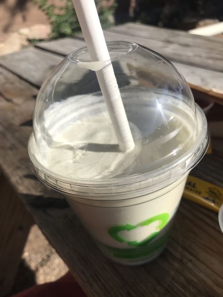 Pistachio Milkshake, Shake Foundation, Santa Fe, New Mexico