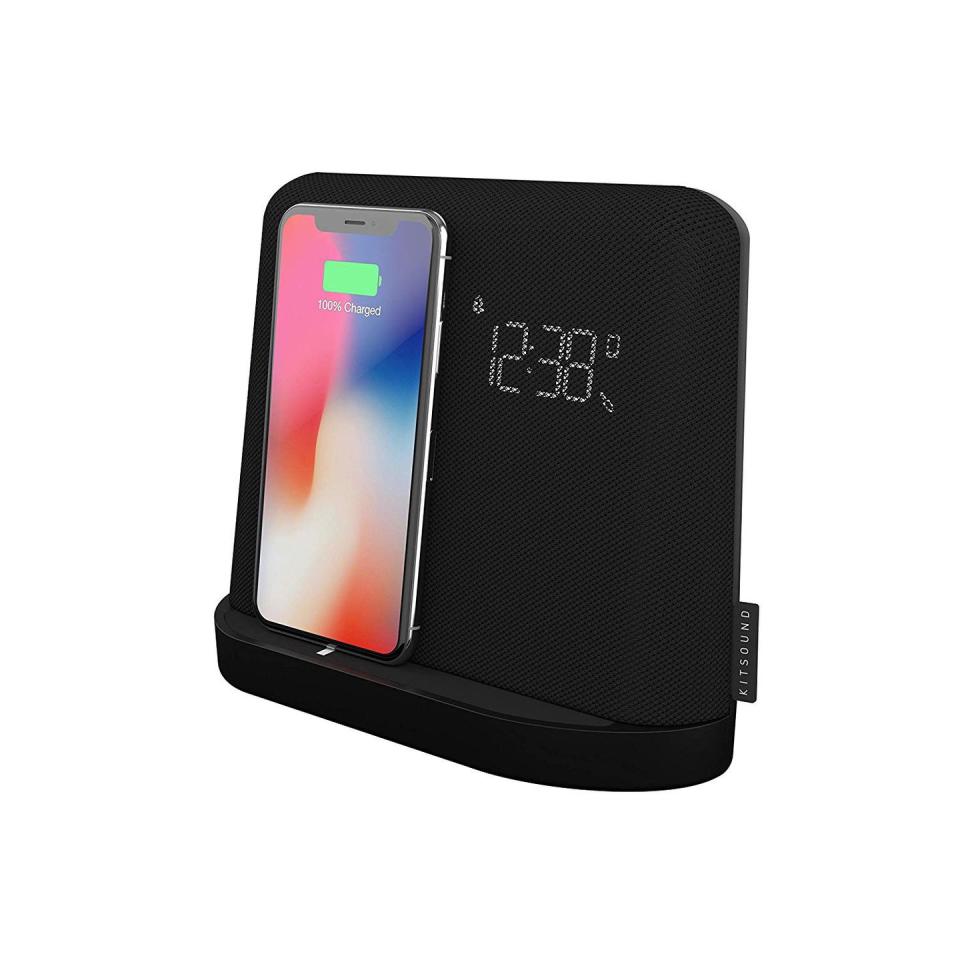 50) KitSound X-Dock wireless charger and radio