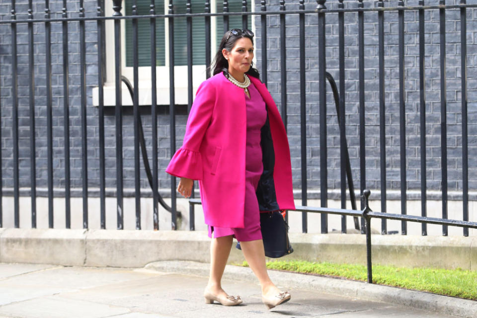 Priti Patel had 12 private meetings with the Israeli Prime Minister, other government figures and a Conservative lobbyist. (Getty)